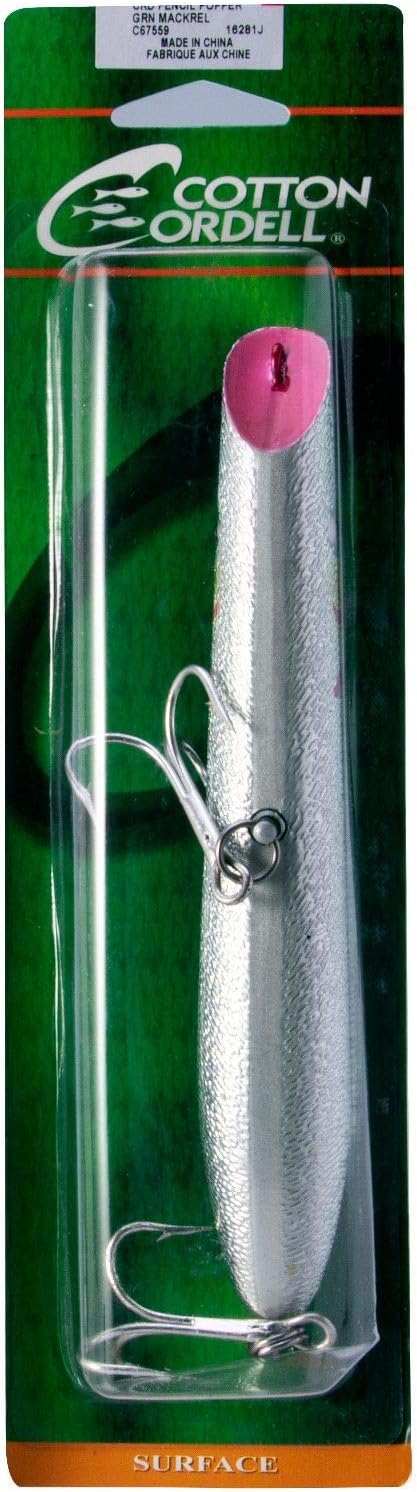 Cotton Cordell Pencil Popper Topwater Fishing Lure
