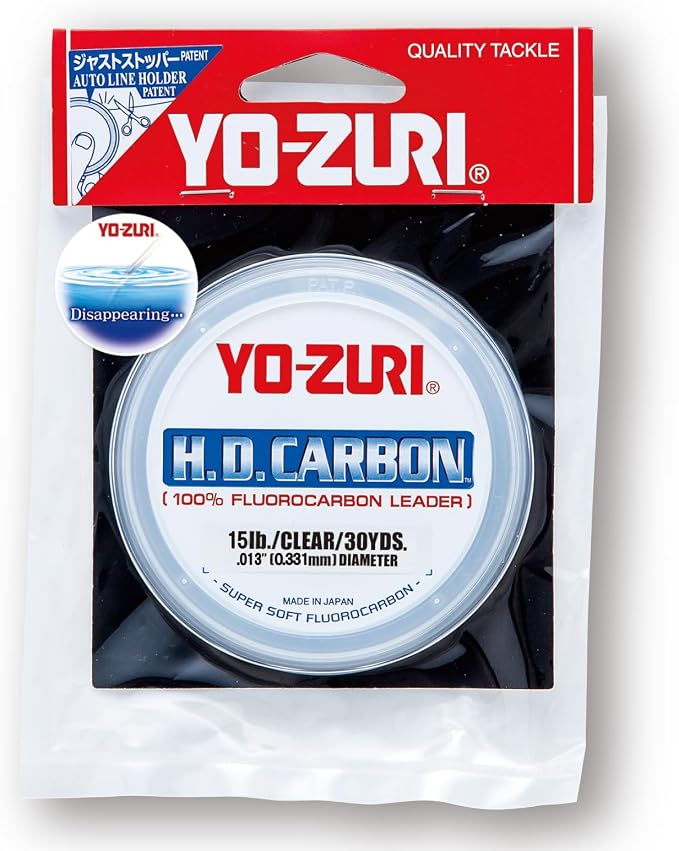 Yo-Zuri H.D. Fluorocarbon 30-Yard Leader Line
