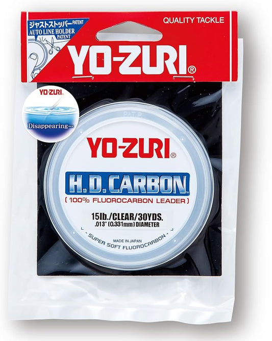 Yo-Zuri H.D. Fluorocarbon 30-Yard Leader Line