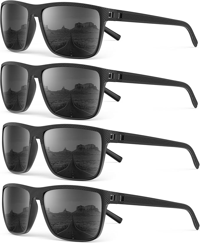 Sunglasses-Men Polarized Mens Sunglasses: Classic Women Sun Glasses UV Protection for Fishing Driving Golf