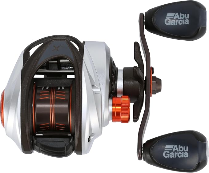 Abu Garcia Revo X BFS Low Profile Reel, Reliable Freshwater Fishing Reel, Lightweight C6 Carbon Sideplates and BFS Tuned MagTrax Braking System, Carbon Matrix Drag System