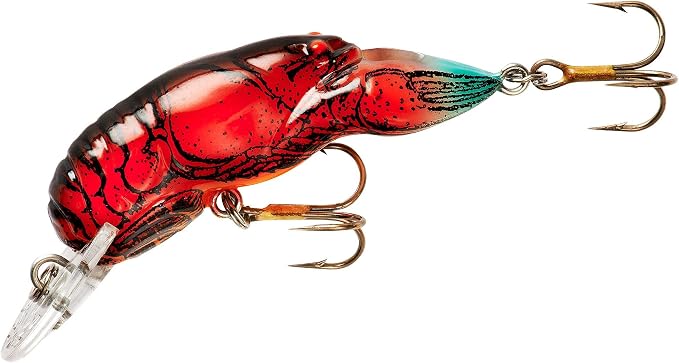 Rebel Lures Original Realistic Crawfish Crankbait Fishing Lure