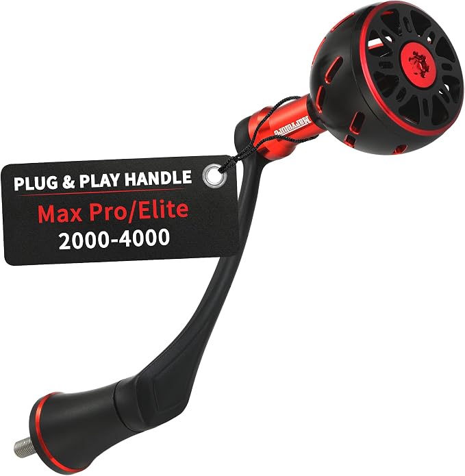 Power Handle Compatible for Abu Garcia Max Pro, Max Elite Spinning Reel (Not for Max X, Max SX)