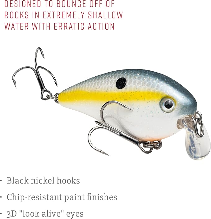 Strike King KVD 1.5 Shallow Square Bill Crankbait