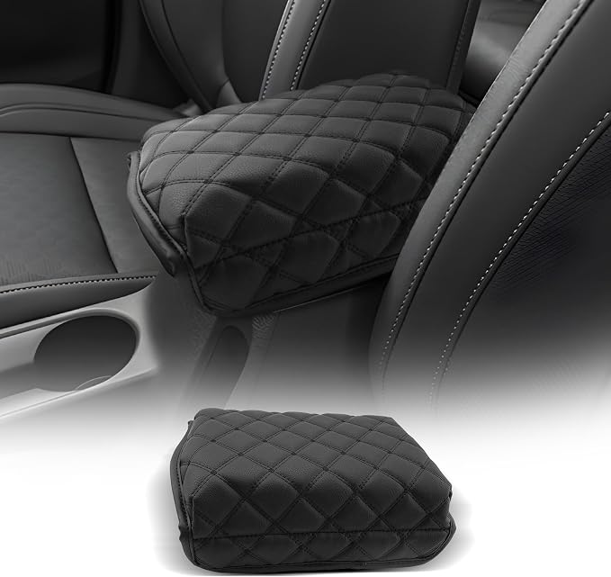 CDEFG for Kia Seltos 2021-2025 2026 Center Console Cover Armrest Box Cover for Seltos (LX, S, EX, X-Line, SX) Accessories Console Arm Rest Protector