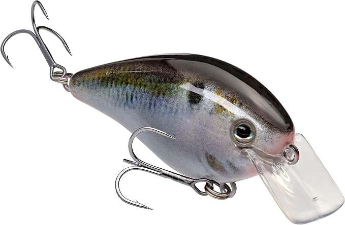 Strike King KVD 1.5 Hard Knock Fishing Lure, 3/8 oz, 3D Lifelike Eyes