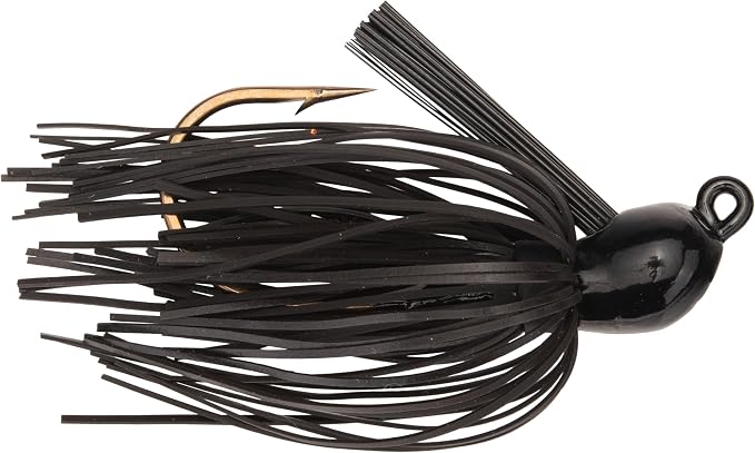 Strike King Bitsy Flip Jig Fishing Lure, Extra-Strong Weed Guard