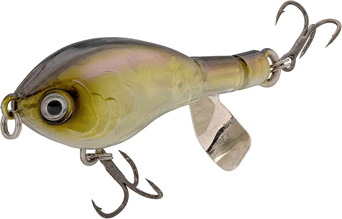 Strike King Bitsy Chickin Fishing Lure, Topwater Plopper, 2 1/2-Inches, 1/4-Ounce