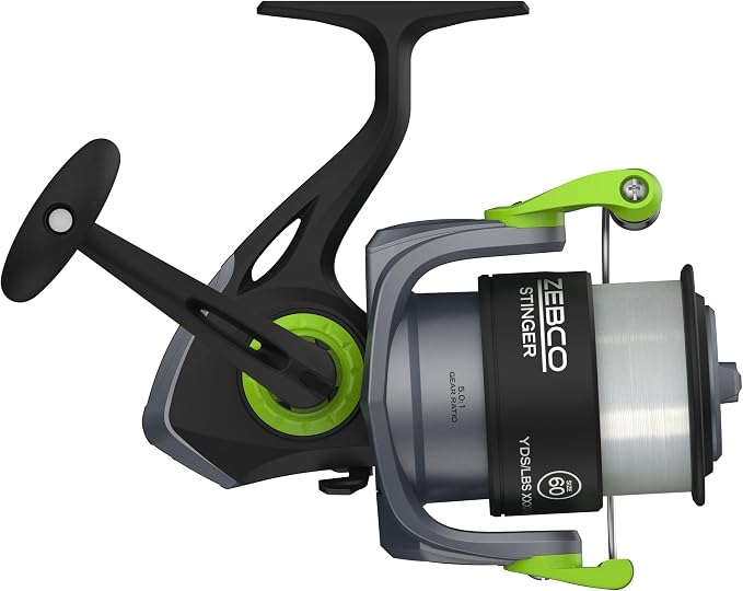Zebco Stinger Spinning Fishing Reel, 1+1 Bearings Fishing Reel