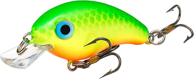 Strike King Bitsy Pond Minnow Crankbait Fishing Lure, 3/32 oz, Irresistible to Fish
