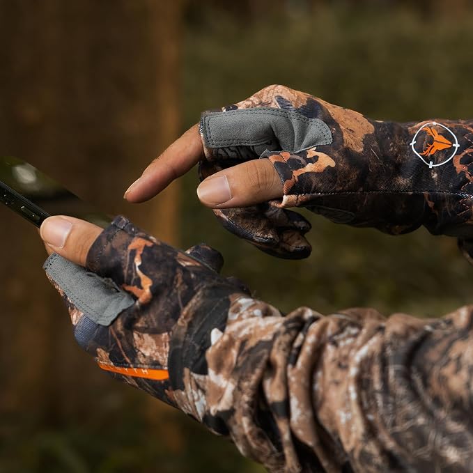 Palmyth Men's Hunting Gloves for Cold Weather and Winter Camo Glove