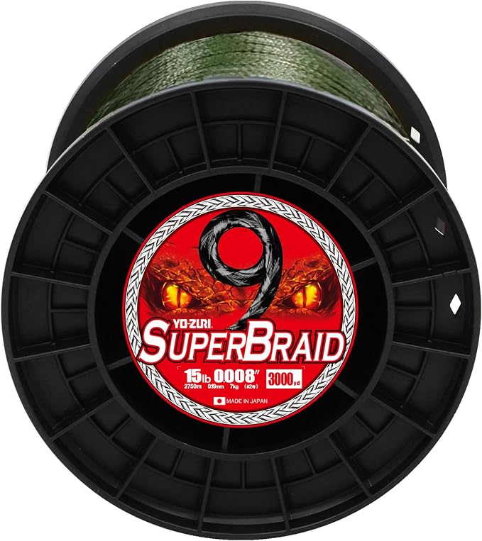 YO-Zuri SUPERBRAID 9 - Floating Braided Fishing LINE