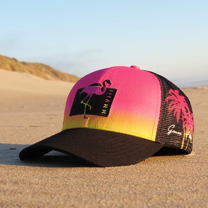 Grace Folly Beach Trucker Hats for Women- Snapback Baseball Cap for Summer