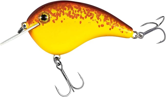 Strike King Chick Magnet Jr. Crankbait Fishing Lure, 1/4 oz, Dives 4-6 Feet, Premium Hooks