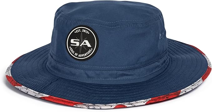 Soul of Adventure Bucket Hat | UV 50+ for Adults | Sun Protection with Adjustable Fit, Moisture-Wicking Fabric
