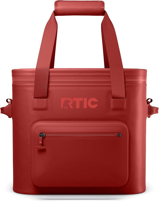 RTIC Ultra-Tough Soft Cooler Pro, Insulated, Waterproof, Leak Proof, Portable Floating Bag for Beverage, Drink, Lunch, Outdoor, Beach, Car, Camping, Picnic, Fishing, Boat