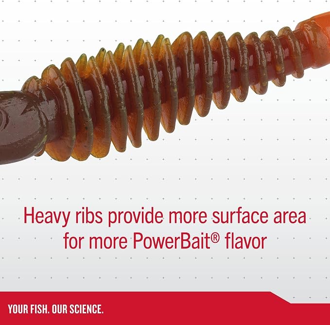 Berkley PowerBait Curly Bones Fishing Soft Bait