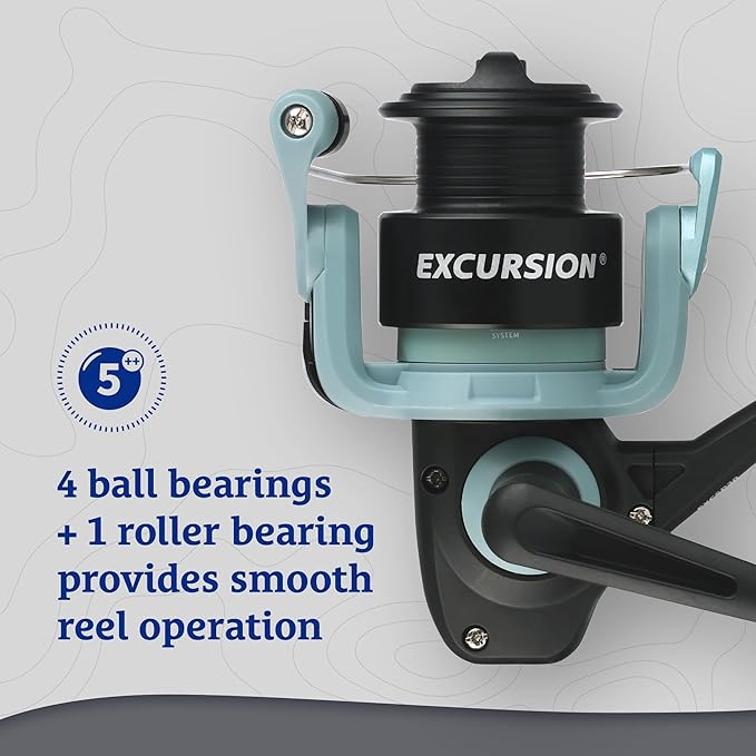 Shakespeare Excursion Spinning Rod and Reel Combo