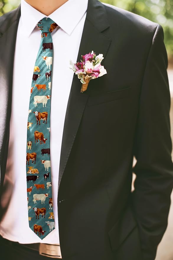 Men's Ties Slim Necktie Skinny Ties For Men Adjustable Neck Ties for Men