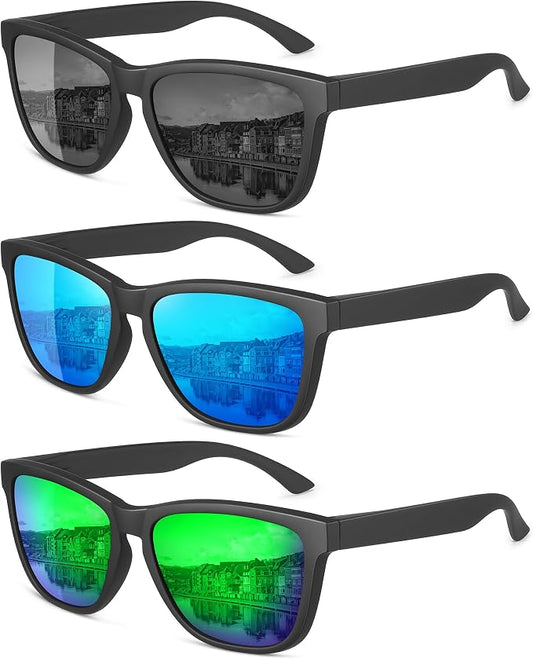 MEETSUN Polarized Sunglasses for Men,Sun Glasses with UV Protection for Driving Fishing