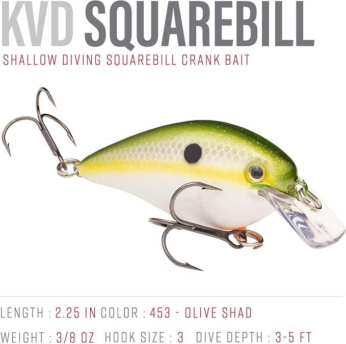 Strike King KVD Square Bill Pro-Model Crankbait