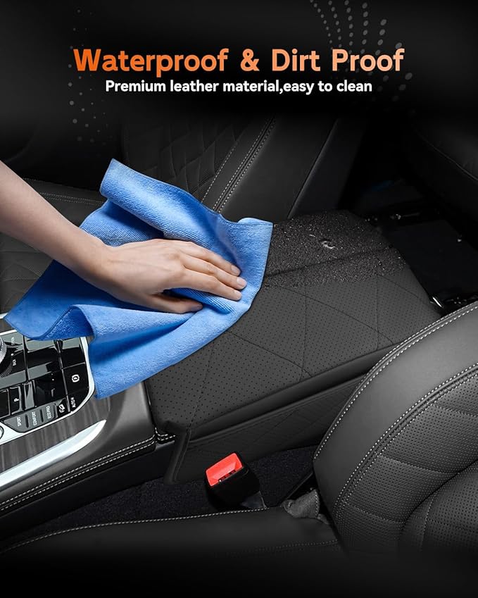 CDEFG for BMW X5/X6/X7 2020-2025 2026 Center Console Cover Armrest Box Cover for X5, X6, X7 2020-2024 2025 2026 Accessories Console Arm Rest Protector