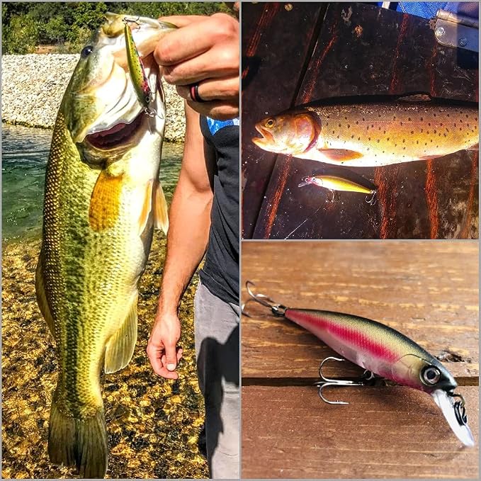 10 Blank Unpainted Minnow Crankbait Topwater Lipless Jerkbait Fishing Lures V3