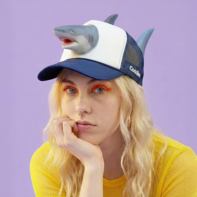 Coddies Bass Fish Hat - Hilarious Novelty Bass Fishing Hat, Perfect Gag Fishing Gift for Anglers, Dads & Fish Enthusiasts