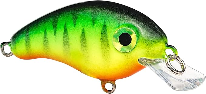 Strike King Bitsy Pond Minnow Crankbait Fishing Lure, 3/32 oz, Irresistible to Fish