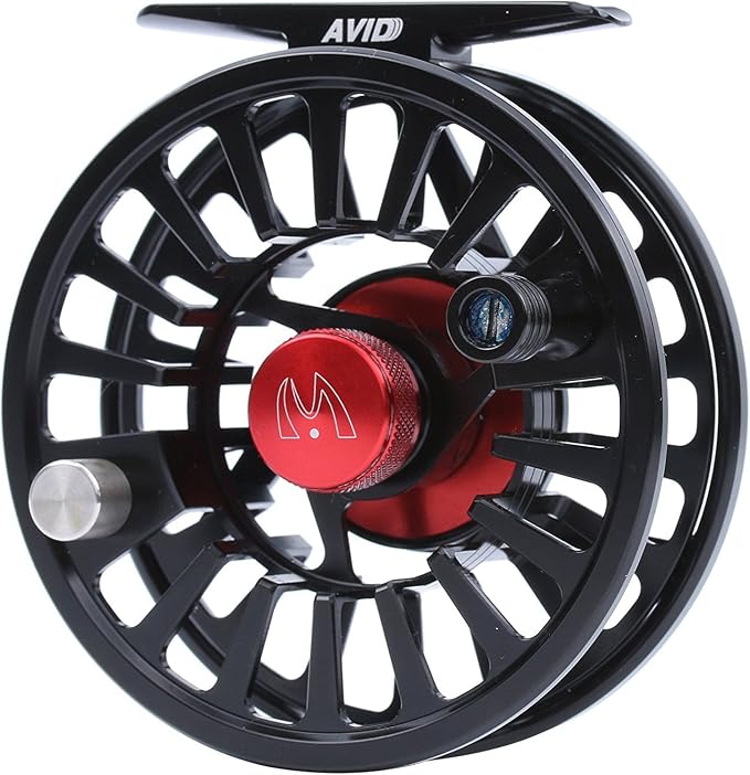 Maxcatch AVID Fly Fishing Reel with CNC-machined Aluminum Body - 1/3, 3/4, 5/6, 7/8, 9/10 Weights(Black, Green, Blue)