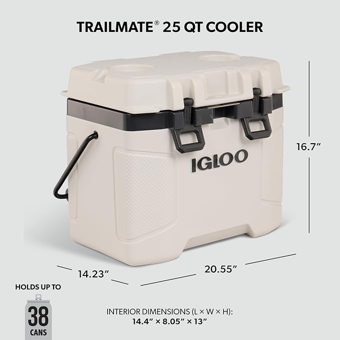 Igloo Trailmate Cooler | Insulated Hard Shell Ice Chest