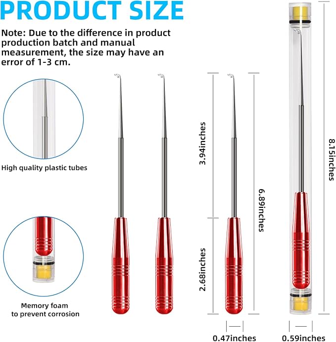 Fish Hook Remover Tool,Fishing Hook Quick Removal Device,Fishing Gear Security Extractor Equipment Kits for Adult,Hook Extractor Accessories Tools with Storage Tube,4Pcs