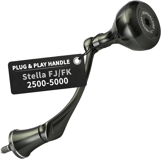 Power Handle Compatible for Shimano Stradic FL FM, Stella, Vanford, Vanquish, Twin Power, Ultegra, Sustain, Nasci FC FD 1000-5000 Spinning Reels