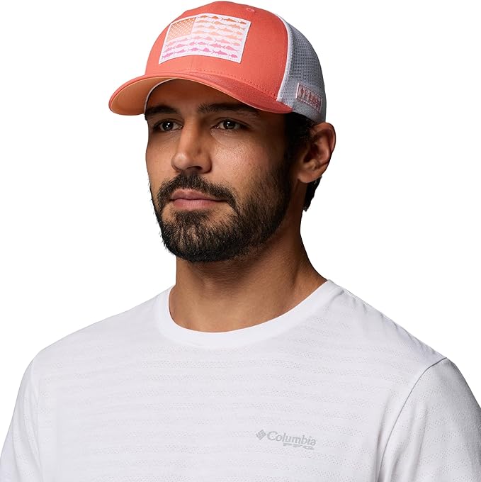Columbia PFG Fish Flag Mesh Snapback