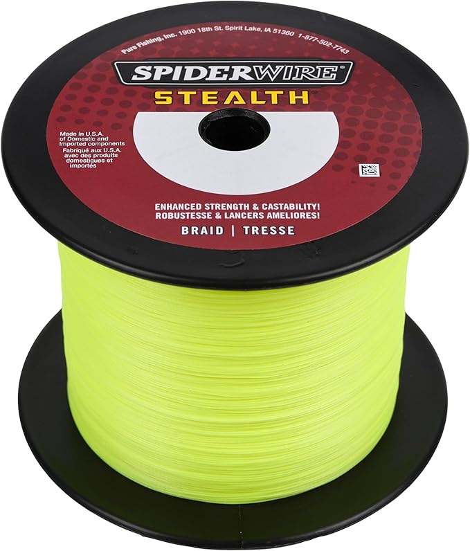 SpiderWire Stealth Braid Fishing Line