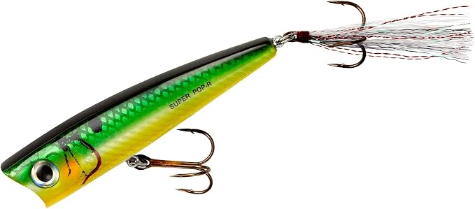 Rebel Lures Pop-R Topwater Popper Fishing Lure