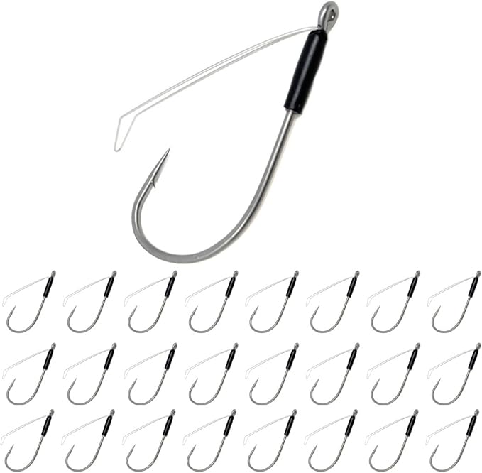 Reaction Tackle Neko/Wacky Hooks - #1/0 - Weedless Wire Guard