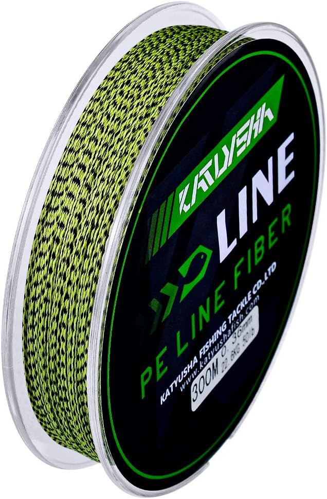 Braided Fishing Line, Abrasion Resistant Zero Stretch Braided Lines 4/8 Strands Super Strong Superline 6Lb -100Lb Test 109/328/547/1094/2187 Yards