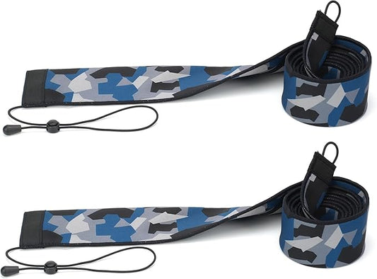 Neoprene Camo Fishing Rod Sleeves,Fishing Pole Sleeves,Fishing Rod Socks | UV Resistance,Puncture Resistant, Protect Casting, Spinning, Trolling Fishing Rods, Storage, tangled-free,75in,68in,60in