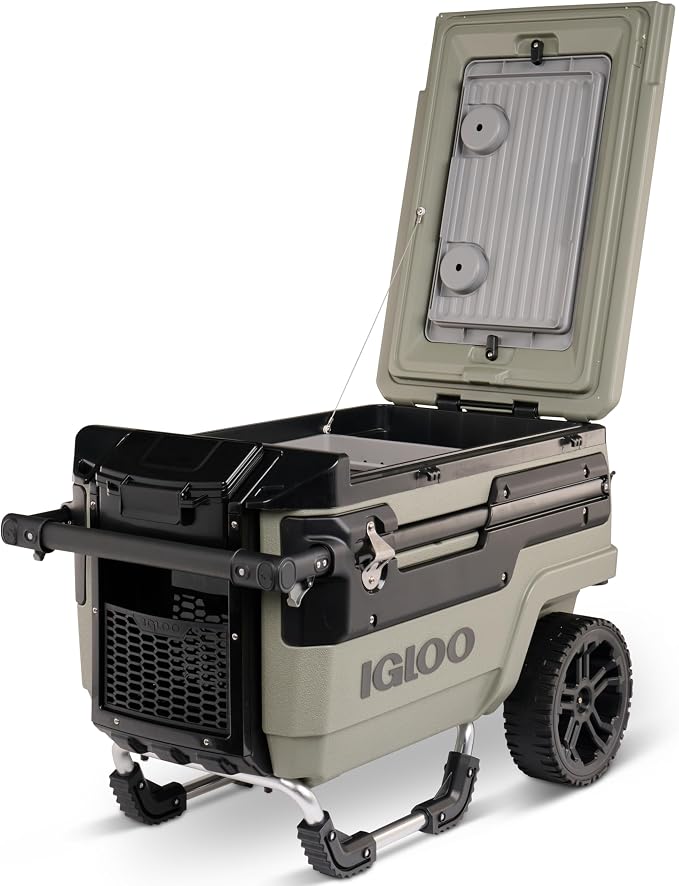 Igloo Trailmate Journey 70Qt Wheeled Cooler | Insulated Hard Shell Ice Chest