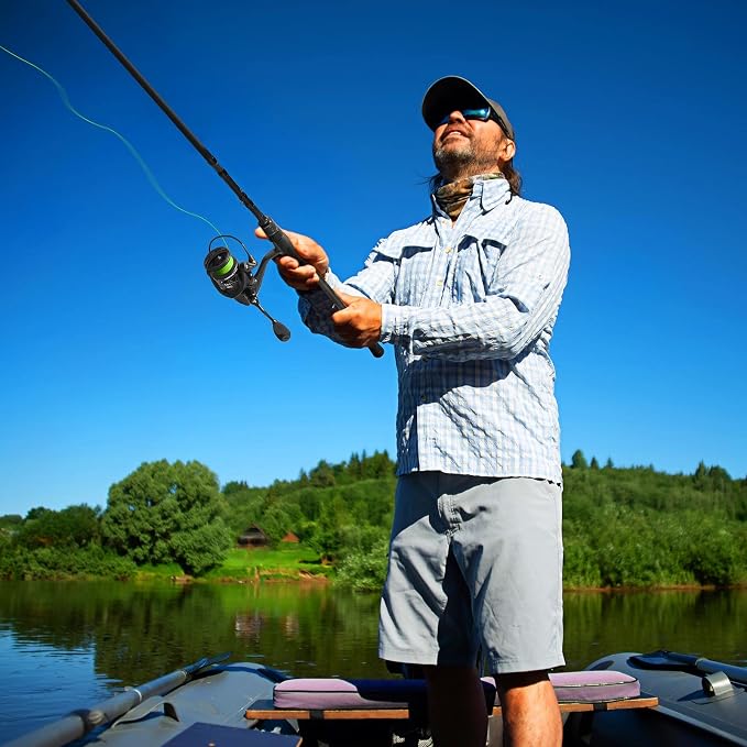 Piscifun Carbon X II Spinning Reels, Light to 5.5oz, Upgrade Carbon Frame Rotor, 22LBs Max Drag, 10+1 Shielded BB, 6.2:1/5.2:1, Smooth Powerful Freshwater Saltwater Spinning Fishing Reel