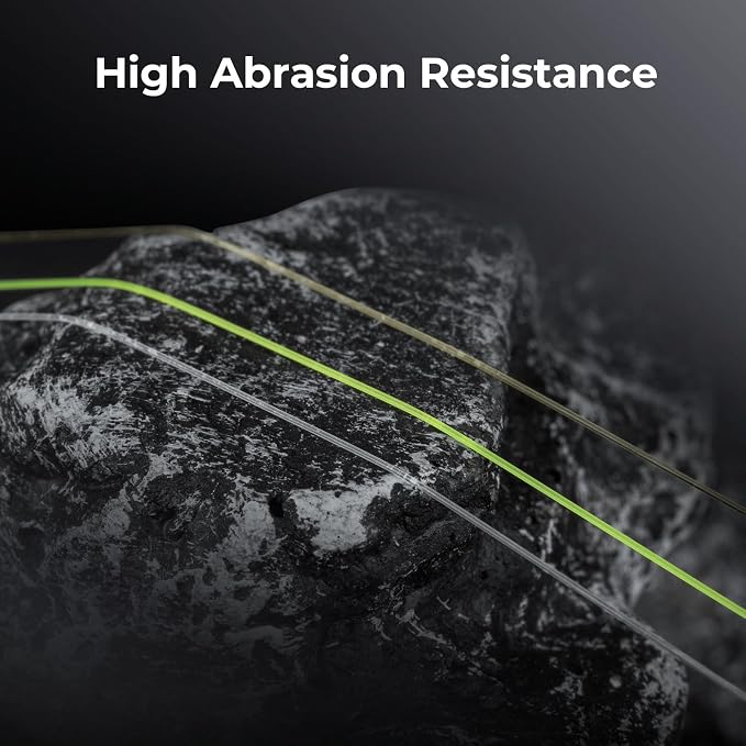 KastKing TriPolymer Crappie Advanced Monofilament Fishing Line, Higher Strength, Super Smooth, Low Light Refraction, Tri-Extrusion Advanced Mono Fishing line, Highly Abrasion Resistant