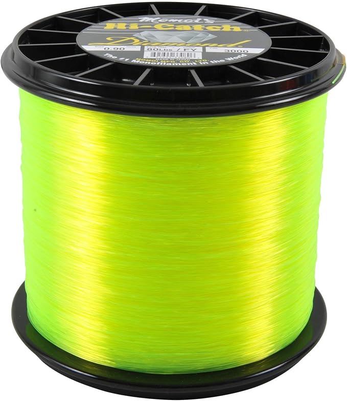 Momoi Outrigger Monofilament Rigging Kit - 400 lbs. Line Test - Hi-Vis Yellow