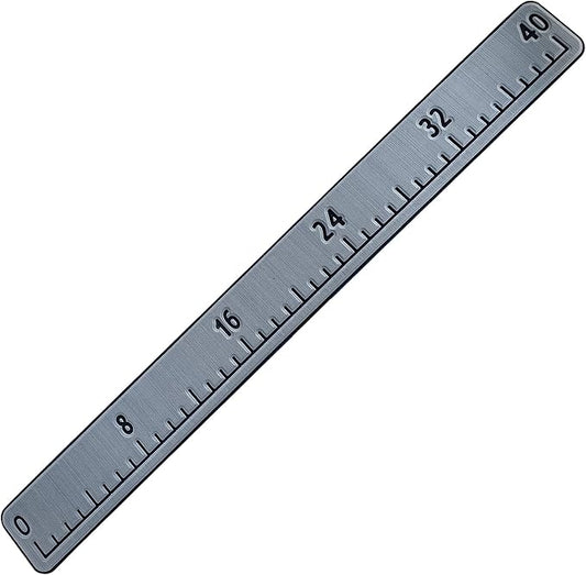 Foam Fish Ruler with Adhesive Backing, EVA Fish Ruler for Boat Accessories Marine Fishing Measuring Tool, Fish Measuring Tape for Kayak, Fishing Boat, Cooler Ruler (40" Fish Ruler)