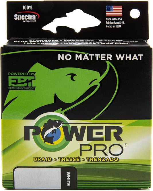 Power PROPower Pro 21100100500Y Braided Line,10 lb/500 yd,Yellow