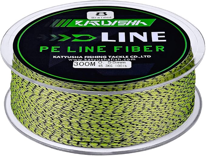 Braided Fishing Line, Abrasion Resistant Zero Stretch Braided Lines 4/8 Strands Super Strong Superline 6Lb -100Lb Test 109/328/547/1094/2187 Yards