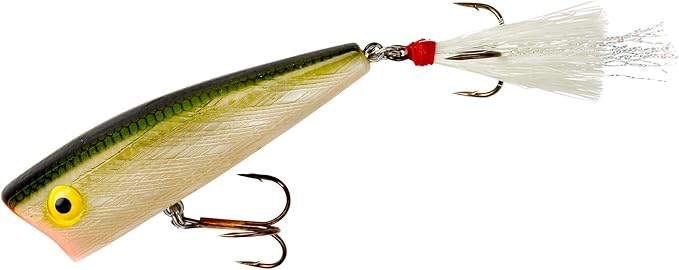 Rebel Lures Pop-R Topwater Popper Fishing Lure