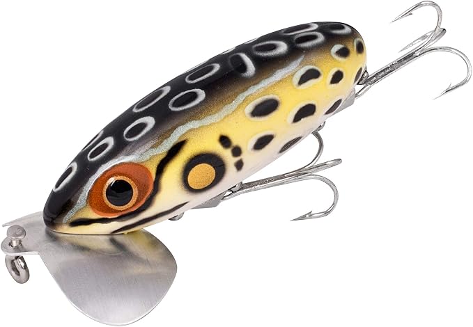 Arbogast Triple Threat Fishing Lure 3-Pack - Includes Jitterbug Lures and Hula Popper Lures