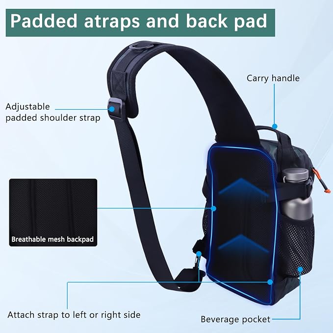 Fishing Backpack Tackle Storage Bag with 2 Tackle Boxes, Lightweight Outdoor Water-Resistant Fish Shoulder Bag with Rod Holder-Store Fish Gear for Fishing(Green)