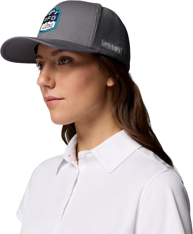 Columbia Unisex Adult PFG Patch Mesh Ball Cap